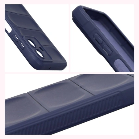 Pancerne etui Bizon Case Tur do Galaxy A07 4G, granatowe