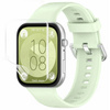 Folia hydrożelowa na ekran Bizon Glass Watch Hydrogel Duo do Huawei Watch Fit 3, 2 sztuki