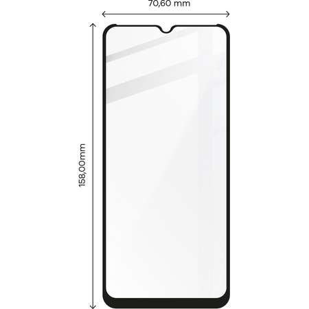 2x Szkło + szybka na aparat Bizon Edge Pack do Realme C31