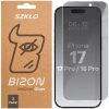Prywatyzujące szkło hartowane Bizon Glass Clear Shadow Duo do iPhone 17 / 17 Pro / 16 Pro, przyciemniane, 2 sztuki