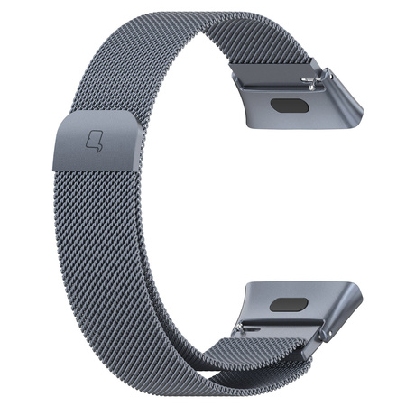 Pasek Bizon Strap Watch Chain do Xiaomi Redmi Watch 3, szary