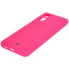 Silikonowe etui Bizon Soft Case do Motorola Moto G04, neonowo-różowe
