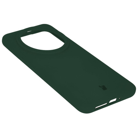 Etui silikonowe Bizon Soft Case do Xiaomi 14 Ultra, ciemnozielone