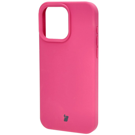 Etui silikonowe Bizon Soft Case do iPhone 15 Pro Max, fuksja
