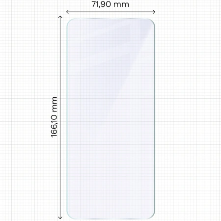 Elastyczne szkło hybrydowe Bizon Glass Mule do Motorola Moto G06 Power