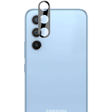 Szkło na aparat Bizon Glass Silk Lens do Galaxy A24 4G, 2 sztuki