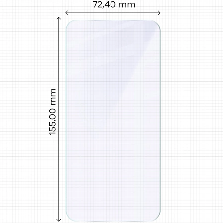 Elastyczne szkło hybrydowe Bizon Glass Mule do Galaxy S24 Plus 5G