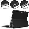 Etui Bizon Case Tab Croc do Microsoft Surface Pro 9, czarne