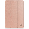 Etui Bizon Case Tab Croc do Apple iPad Mini 6 2021, różowozłote