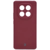 Silikonowe etui Bizon Soft Case do Xiaomi Redmi Note 14 Pro 4G, ciemnofioletowe