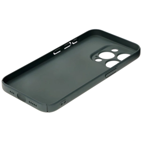 Etui Bizon Case Łupka do iPhone 15 Pro, zielone