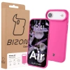Silikonowe etui Bizon Soft Case do iPhone Air, fuksja