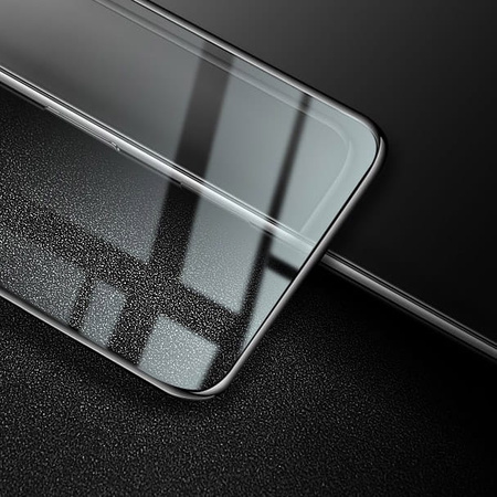 Szkło hartowane Bizon Glass Edge do Moto G52 / G82, czarne