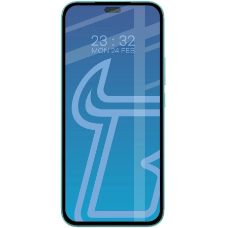 2x Szkło + szybka na aparat Bizon Edge 2 Pack do Honor 400 Lite