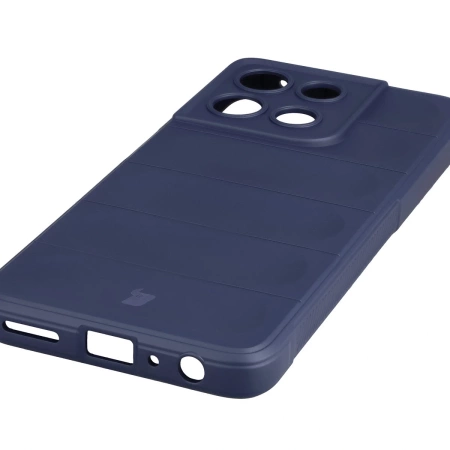 Pancerne etui Bizon Case Tur do Motorola Moto G56 5G, granatowe