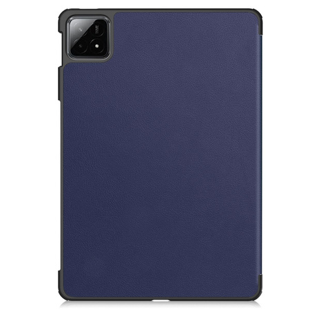 Etui Bizon Case Tab Croc do Xiaomi Pad 6S Pro, granatowe