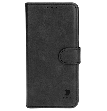 Etui z klapką Bizon Case Pocket do Galaxy S24 Plus, czarne