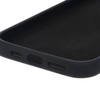 Silikonowe etui Bizon Soft Case do iPhone 16 Plus, czarne