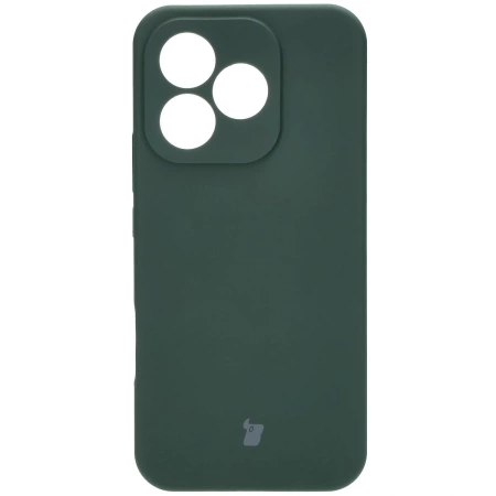Silikonowe etui Bizon Soft Case do Honor 400 Lite, ciemnozielone