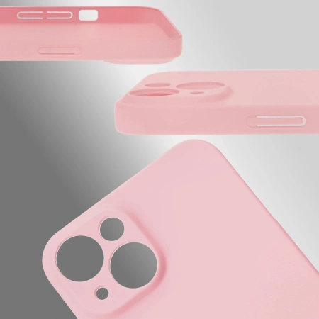 Etui Bizon Case Łupka do iPhone 14, różowe