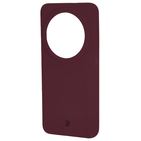 Etui silikonowe Bizon Soft Case do Xiaomi 14 Ultra, ciemnofioletowe