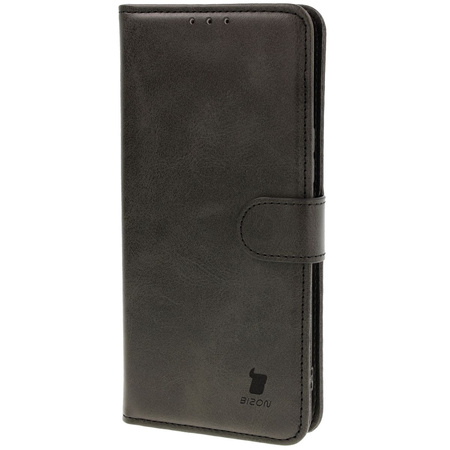 Etui z klapką Bizon Case Pocket do Honor Magic7 Lite, czarne