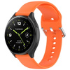 Pasek silikonowy do smartwatcha, Bizon Strap Watch Silicone Pro N, Quick Release 22 mm, pomarańczowy