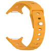 Silikonowy pasek Bizon Strap Watch Silicone G do Galaxy Watch Ultra 2 / 1, żółty