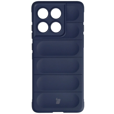Pancerne etui Bizon Case Tur do Motorola Edge 60 Pro, granatowe