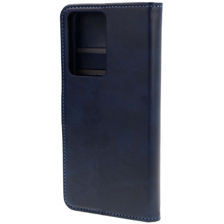 Etui z klapką Bizon Case Pocket do Motorola Moto G85 5G, granatowe