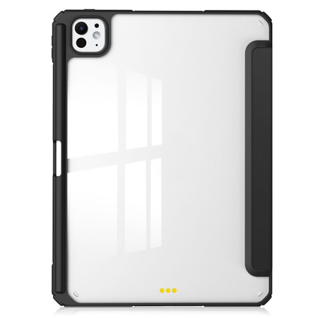 Etui Bizon Case Tab Clear Matt do iPad Pro 13" 2025 / 2024, czarne