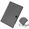 Etui z klapką Bizon Case Tab Croc do OnePlus Pad Lite / Oppo Pad SE, szare