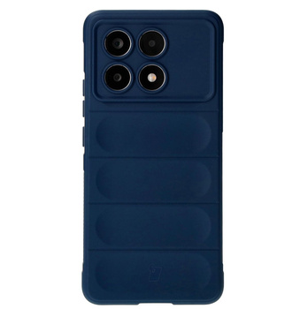 Pancerne etui Bizon Case Tur do Xiaomi Poco X6 Pro, granatowe