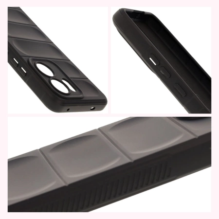 Pancerne etui Bizon Case Tur do Oppo Reno13 F, czarne
