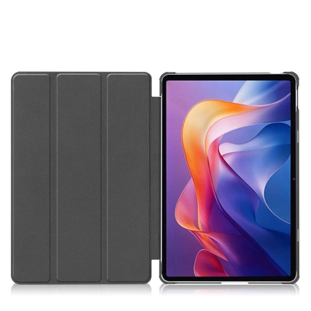 Etui z klapką Bizon Case Tab Croc do Xiaomi Redmi Pad 2, fioletowe