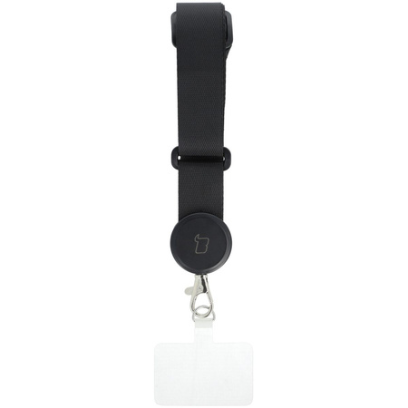 Smyczka do telefonu Bizon Accessories Leash Dragonfly, czarna