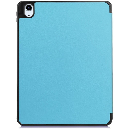 Etui Bizon Case Tab Lizard do Apple iPad Air 6 / Air 5 / Air 4, błękitne