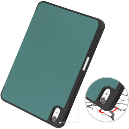 Etui Bizon Case Tab Lizard do iPad 11 / 10 gen. 2025 / 2022, ciemnozielone