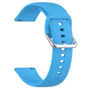 Pasek silikonowy do smartwatcha, Bizon Strap Watch Silicone Pro N, Quick Release 22 mm, błękitny