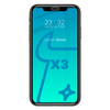 3x Szkło hartowane + szybka na aparat Bizon Glass Clear Pack do iPhone 11