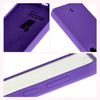 Silikonowe etui Bizon Soft Case do Galaxy S24, fioletowe