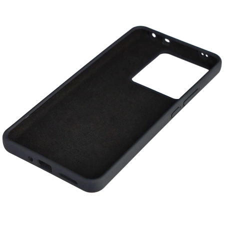 Silikonowe etui Bizon Soft Case do Realme GT 7 / 7T, czarne