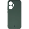 Etui Bizon Case Łupka do Xiaomi POCO F7, zielone