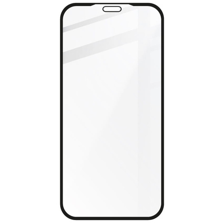 Szkło hartowane Bizon Glass Edge - 2 sztuki + ochrona na obiektyw, iPhone Xs / X, czarne