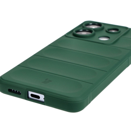 Pancerne etui Bizon Case Tur do Xiaomi Poco X6 / Xiaomi Redmi Note 13 Pro 5G, ciemnozielone
