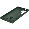 Silikonowe etui Bizon Soft Case do Galaxy S24 Ultra, ciemnozielone