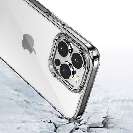 Etui Bizon Case Halo do iPhone 15 Pro Max, przezroczyste