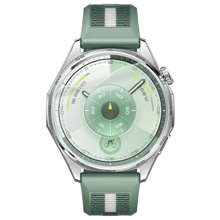 Folia hydrożelowa na ekran Bizon Glass Watch Hydrogel Duo do Huawei Watch GT6 46 mm, 2 sztuki