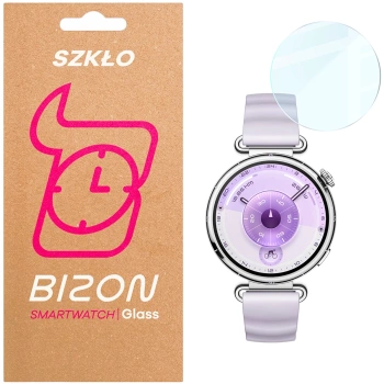 Szkło hartowane na ekran Bizon Glass Watch Clear do Huawei Watch GT6 41 mm