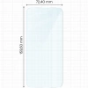 3x Szkło hartowane + szybka na aparat Bizon Glass Clear Pack do OnePlus Nord 5